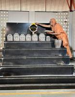Jalabhisheka and Shodashopachar Puja at HH Shrimat Parijnanashram Swamiji III Sannidhi, Karla (2 March 2025)